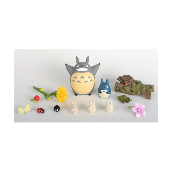 吉卜力 - 疊疊樂系列 NOS-81 龍貓 (花花與龍貓)