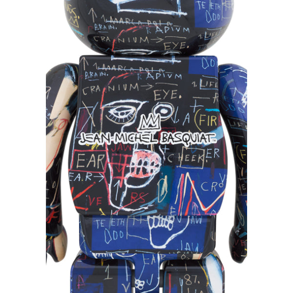 BE@RBRICK JEAN-MICHEL BASQUIAT (尚-米榭·巴斯奇亞) #7 1000％