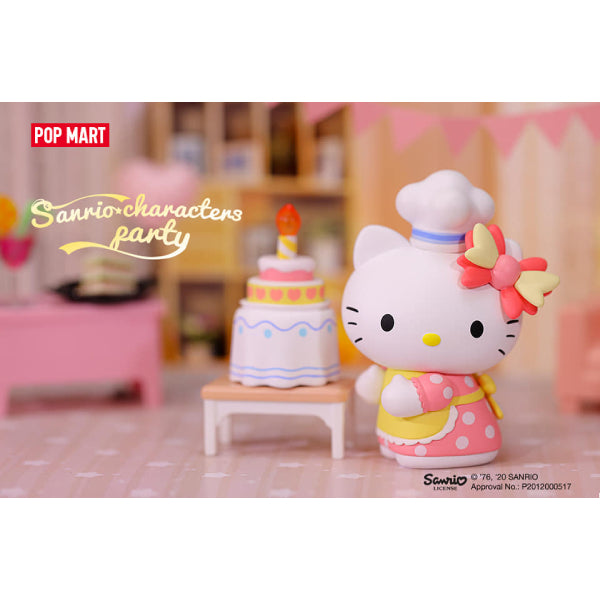 Pop Mart - Sanrio 明星派對系列迷你公仔擺設