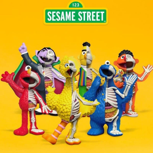 Mighty Jaxx - 半解剖系列：芝麻街