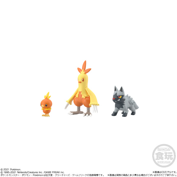寵物小精靈 POKEMON SCALE WORLD 豐緣地區 套裝 (一套6款)