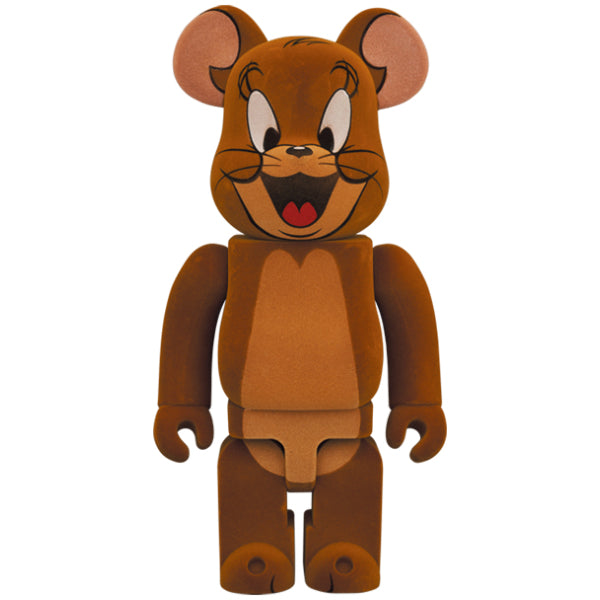 BE@RBRICK《湯姆與傑利》傑利 絨毛 VER. 100% & 400% 套裝
