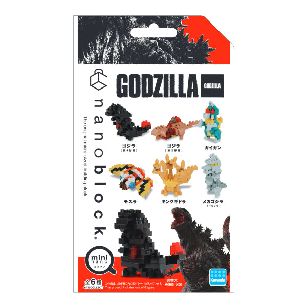 Mini Nano NBMC_12 哥斯拉系列 (一套6款)