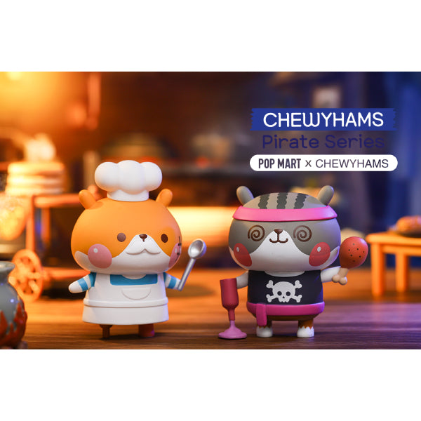 Pop Mart - Chewyhams  漢斯圓滾浪海盜系列