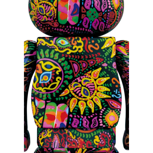 BE@RBRICK Psychedelic Paisley 100％ & 400％