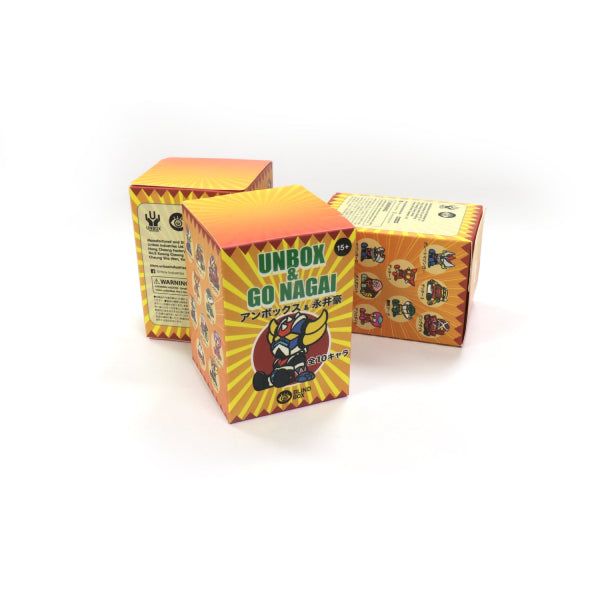 UNBOX&永井豪角色迷你公仔 (一套12款)