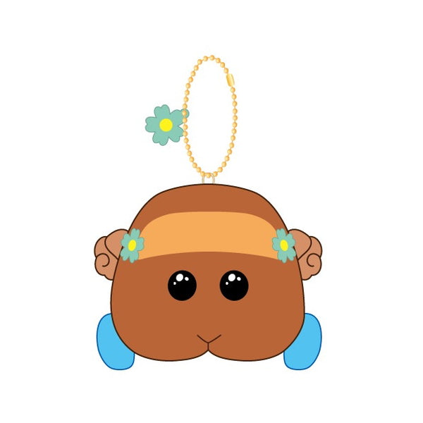 PUI PUI 天竺鼠車車 毛絨鎖匙扣吉祥物