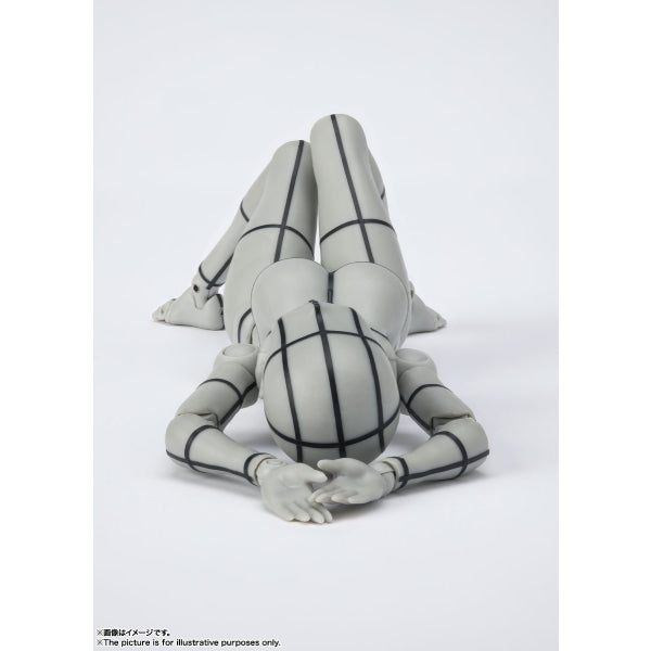 S.H.Figuarts 女性素體  -矢吹健太朗- Edition (灰色線框Ver.)