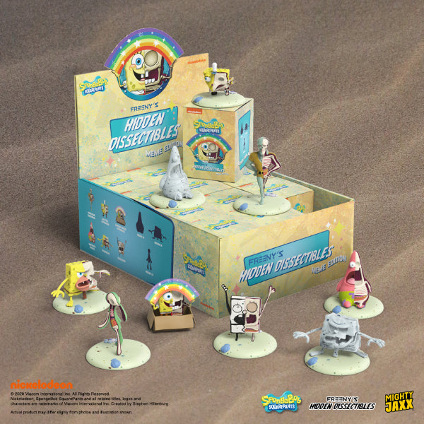 Mighty Jaxx - 半解剖系列：海綿寶寶(Meme)