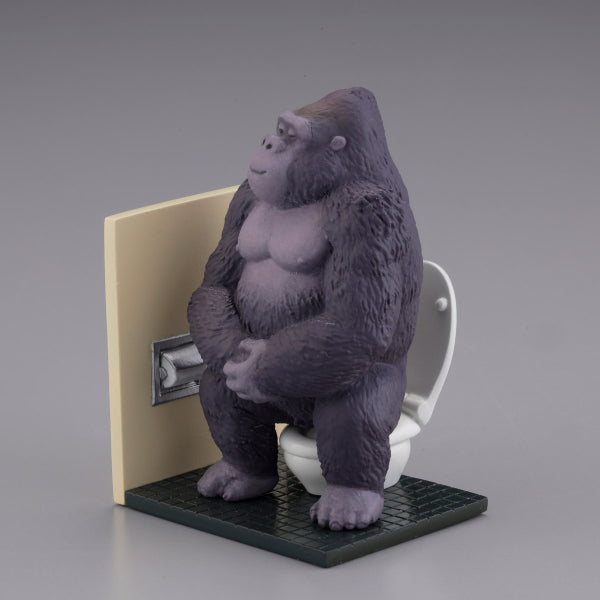 minQ 佐藤邦雄的動物“廁所時間 2”（一套6隻4款）