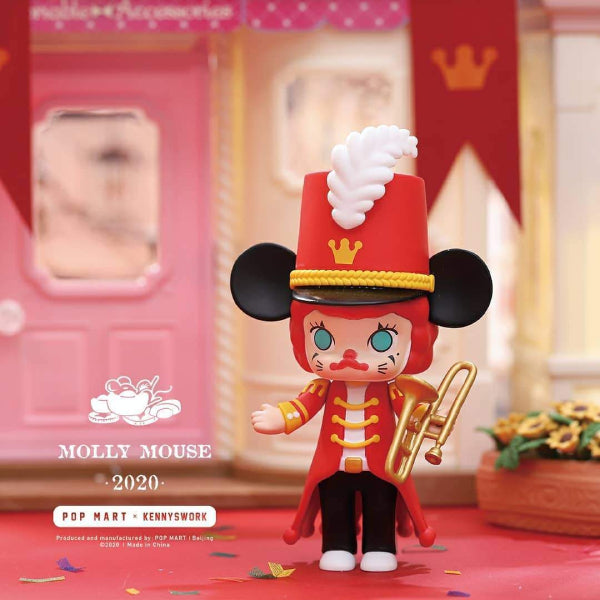 Pop Mart - Molly 新年 2020 Kennyswork x POP MART 系列迷你公仔擺設