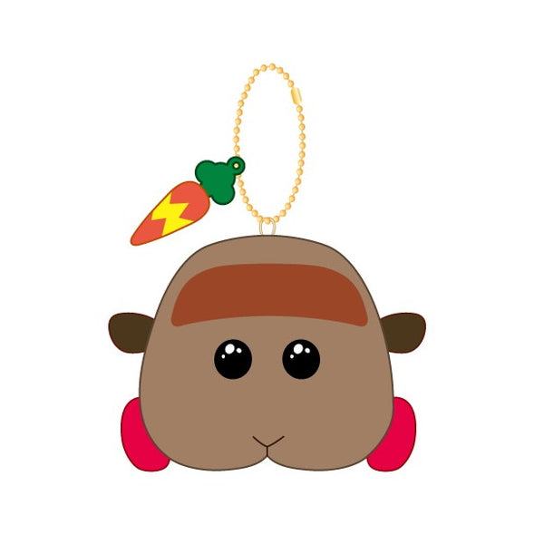 PUI PUI 天竺鼠車車 毛絨鎖匙扣吉祥物