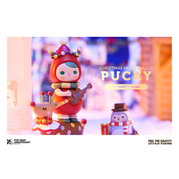 POP MART - Pucky 畢奇聖誕系列迷你公仔擺設