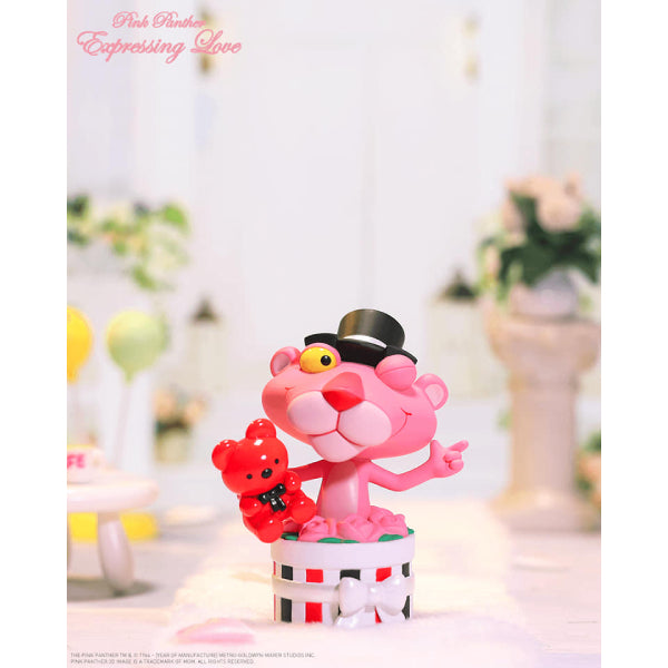 POP MART - 粉紅豹表白系列迷你公仔擺設