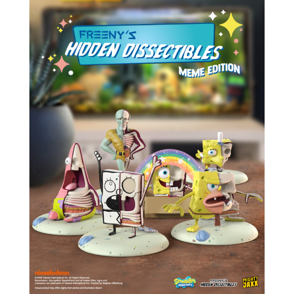 Mighty Jaxx - 半解剖系列：海綿寶寶(Meme)