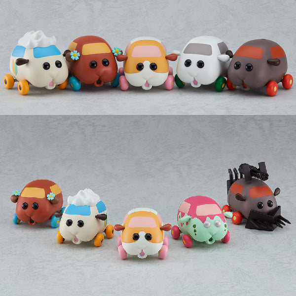 MODEROID 天竺鼠車車 巧克力