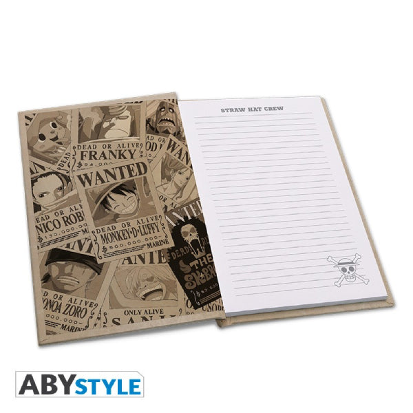 海賊王 - 路飛禮品套裝 - 馬克杯 (ABYMUG410) + PVC 鎖匙扣 (ABYKEY037) + A6 筆記簿