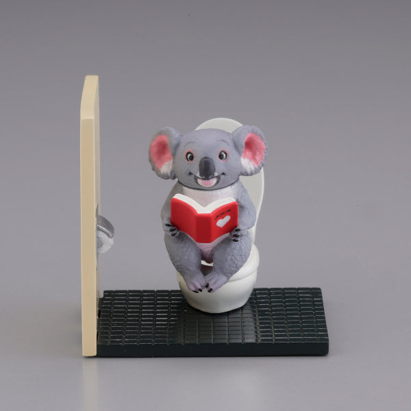 minQ 佐藤邦雄的動物“廁所時間 2”（一套6隻4款）