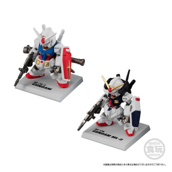 FW GUNDAM CONVERGE 10TH ANNIVERSARY UNIVERSAL CENTURY SET 不含口香糖 (一套6款)