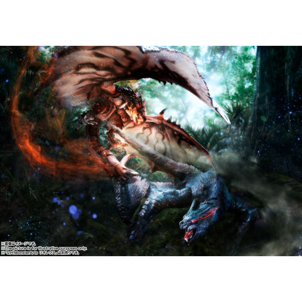 S.H.Monster Arts Nargacuga 迅龍 Monster Hunter 魔物獵人