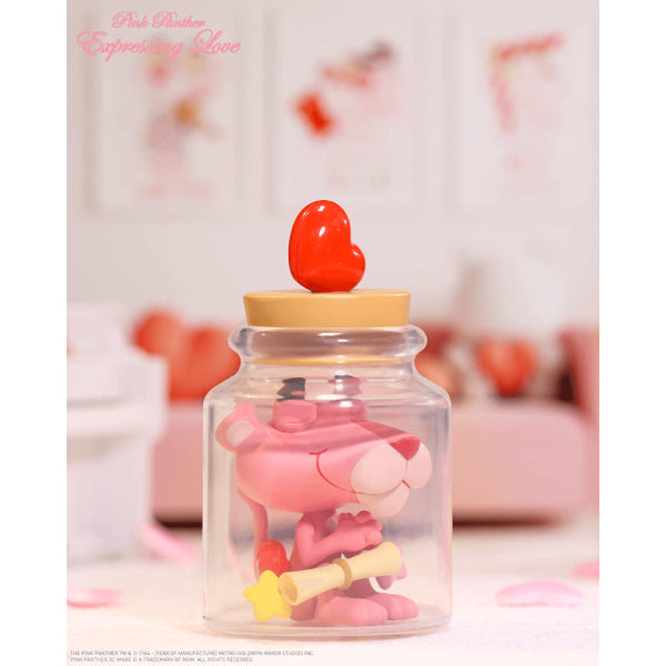 POP MART - 粉紅豹表白系列迷你公仔擺設