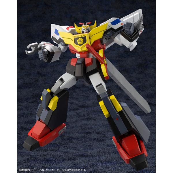 《勇者警察》騎士刑警 Duke ＆火焰強化配件