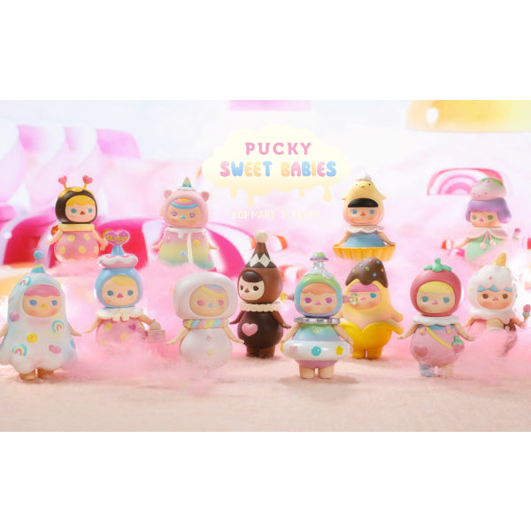 Pop Mart - Pucky 糖果BB系列迷你公仔擺設