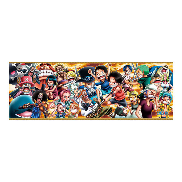 One Piece 950 pieces of puzzle << One Piece Chronicle III >> 34x102cm with Frame included