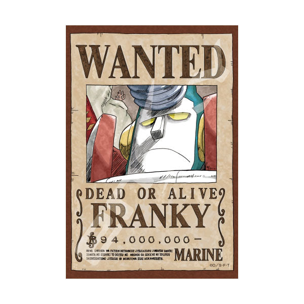 One Piece 150 pieces of puzzle << Wanted Poster - Franky~ >> 10x14.7cm