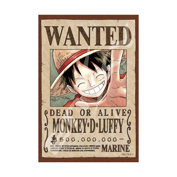 One Piece 150 pieces of puzzle << Wanted Poster - Luffy~ >> 10x14.7cm