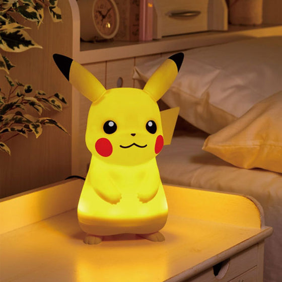 Pikachu Pokemon Toy Dancing Figure Sound Sensor Bedroom Light