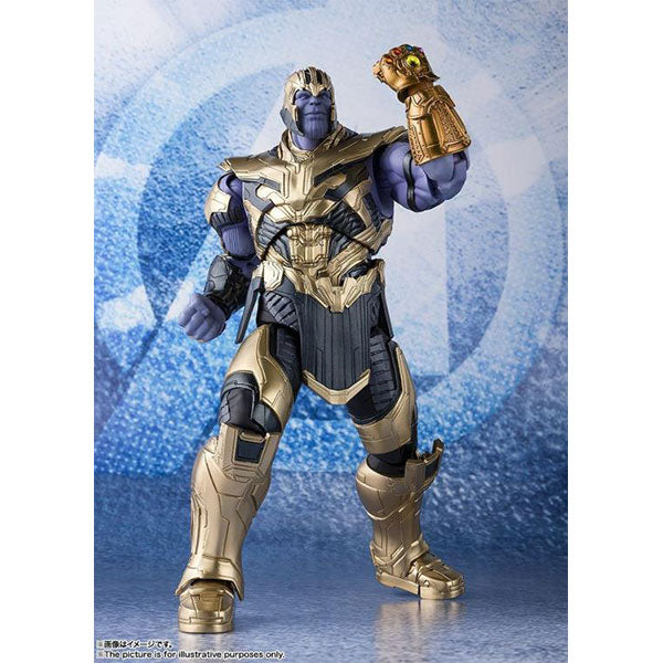 Thanos Avengers S.H.Figuarts Marvel Endgame Armored Infinity Gauntlet fight Action Figure Bandai