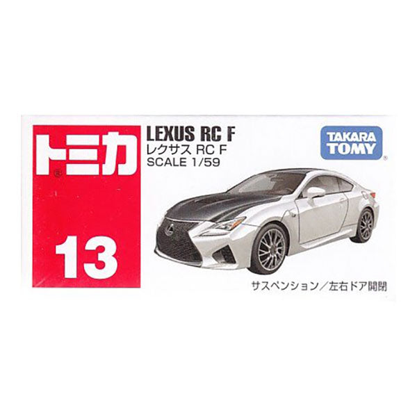 Tomica - No.13 Lexus RCF Toy Car | 玩具模型車仔賽車 UP-NEXT HK