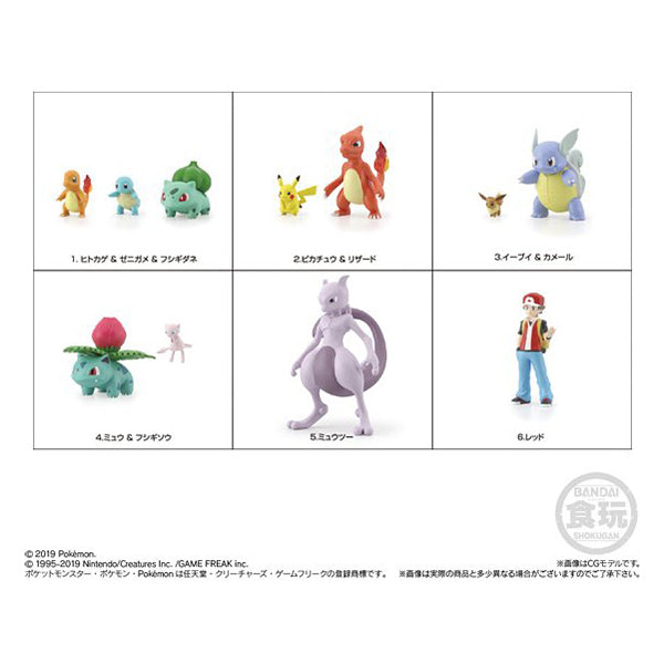 Pokemon Scale World Kanto Region Set (Set of 11)