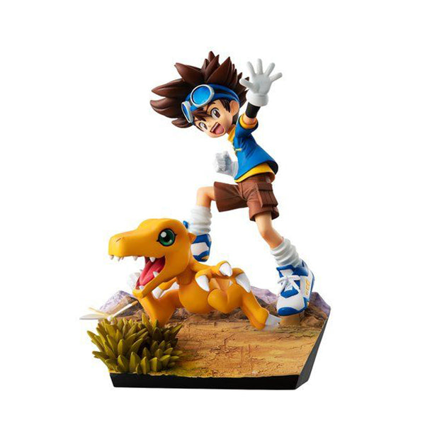 GEM Series Digimon Adventure Taichi Yagami & Agumon 20th Anniversary Figure