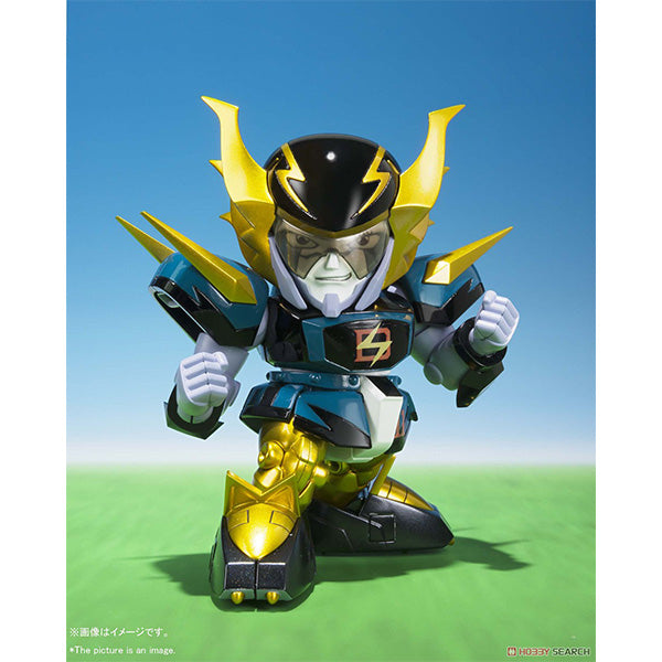 Chogokin Iron Leaguer Mach Windy & Gold Foot Mini Figure