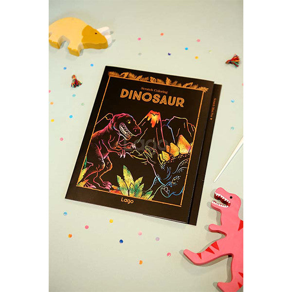 Scratch Coloring Kids - Dinosaur_Art, Fun :)_LAGO - Up-Next