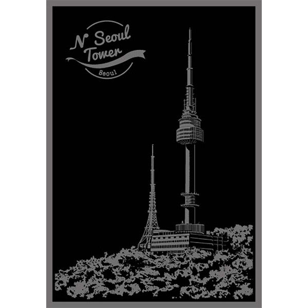 Scratch Postcard - Ver. Korea_Art, Fun :)_LAGO - Up-Next