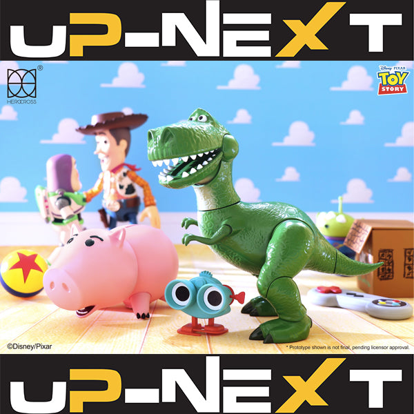 Herocross HMF#080 Disney Toy Story Rex Action Figure