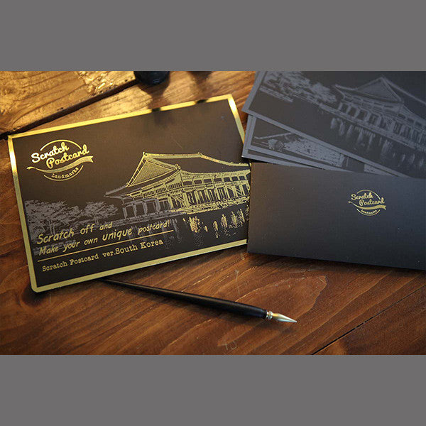Scratch Postcard - Ver. Korea_Art, Fun :)_LAGO - Up-Next