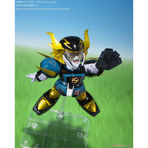 Chogokin Iron Leaguer Mach Windy & Gold Foot Mini Figure