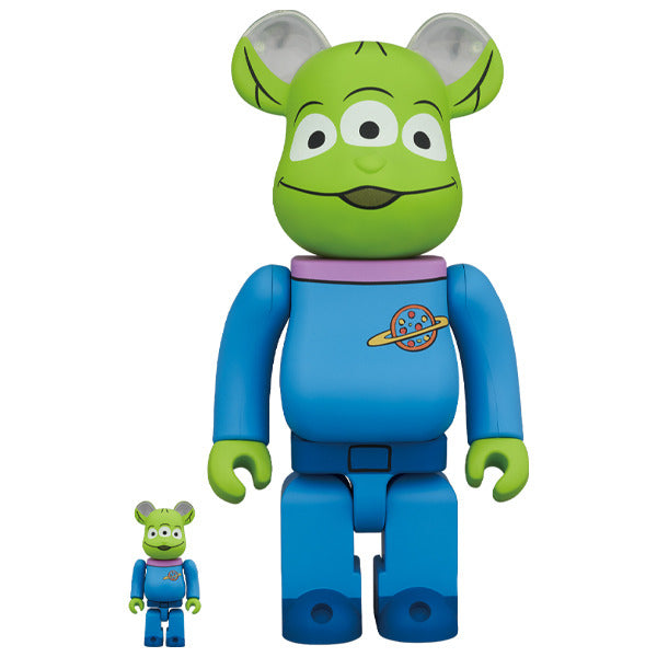 BE@RBRICK 三眼仔ALIEN 反斗奇兵 玩具熊 100% & 400% FIGURE