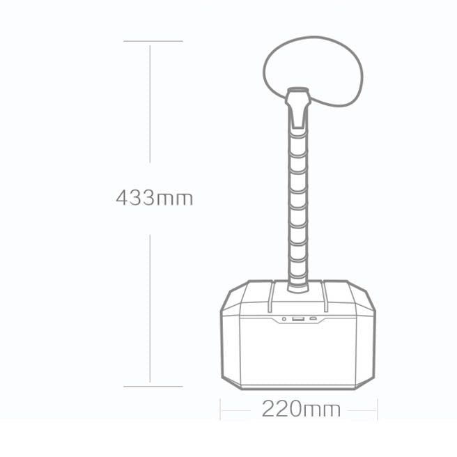 Marvel Thor Hammer 1:1 Scale MJOLNIR BT Speaker | Portable | UpNextHK