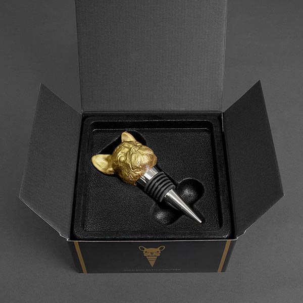 Wine Canine Bulldog Head Party Bottle Stopper UP-NEXT HK 生活酒瓶蓋塞