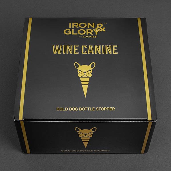 Wine Canine Bulldog Head Party Bottle Stopper UP-NEXT HK 生活紅酒塞