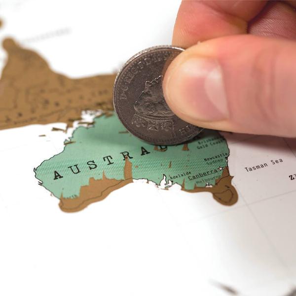 Scratch Map Travel Edition (42 x 29.7cm)_Art, Fun :)_Luckies of London - Up-Next