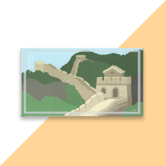 World Landmark Wood DIY 3D Puzzle & Postcard China The Great Wall | Travel Gift