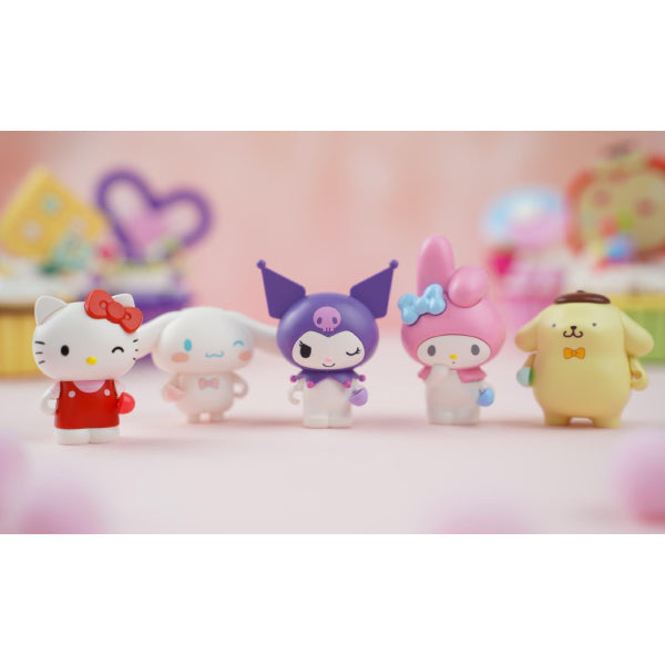 Qman Sanrio 杯子蛋糕造型積木 (Hello Kitty / Melody / 肉桂狗 / 布甸狗 / 可羅米)