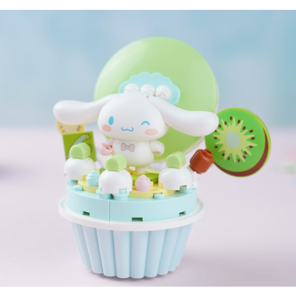 Qman Sanrio 杯子蛋糕造型積木 (Hello Kitty / Melody / 肉桂狗 / 布甸狗 / 可羅米)