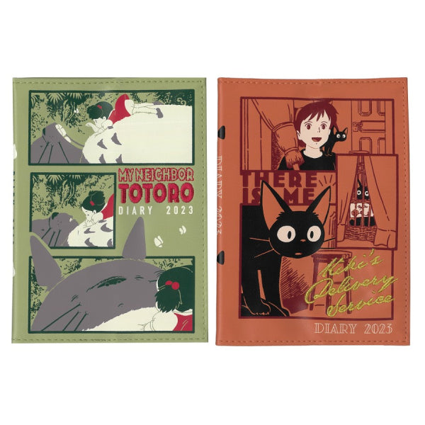 2023年 行事曆 SCHEDULE BOOK - 吉卜力動畫系列 (WTR-55 龍貓 / WMR-20 魔女宅急便)